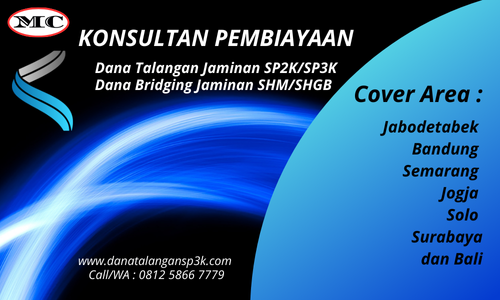 Dana Talangan Jaminan SP3K Dari Bank